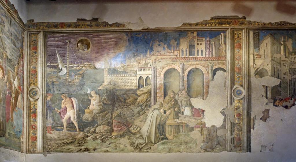 Perugia: Priorenpalast Kapelle der Prioren [Nationalgalerie], Ansicht Perugias von Benedetto Bonfigli (2025)