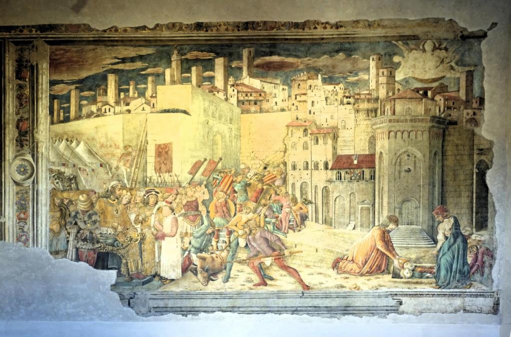 Perugia: Priorenpalast Kapelle der Prioren [Nationalgalerie], Ansicht Perugias von Benedetto Bonfigli (2025)