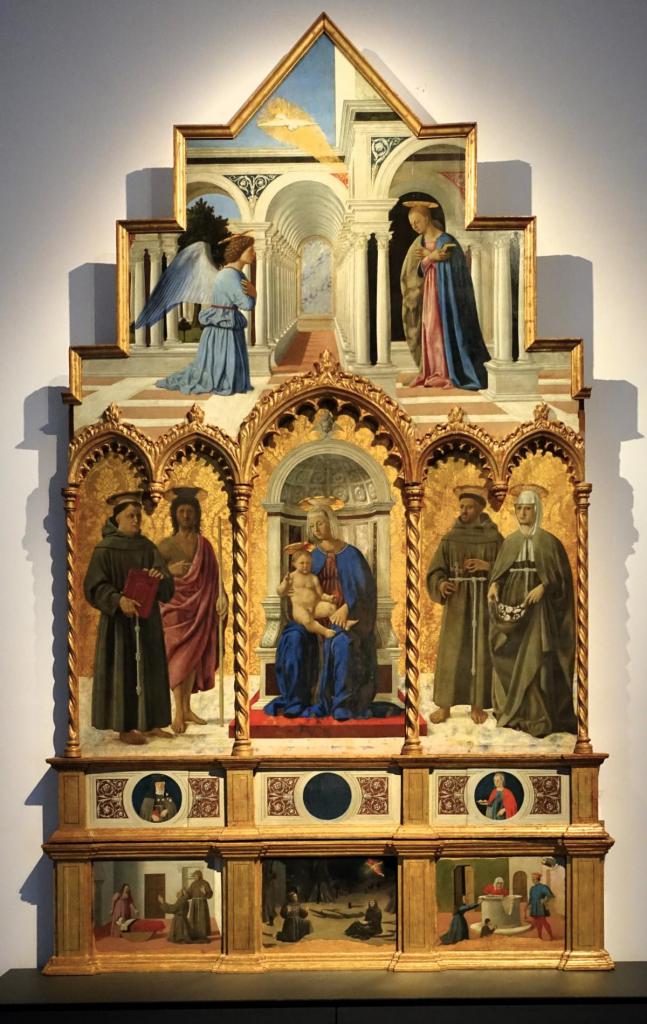 Perugia: Nationalgalerie - Piero della Francesca, Polyptychon des Antonius (2025)