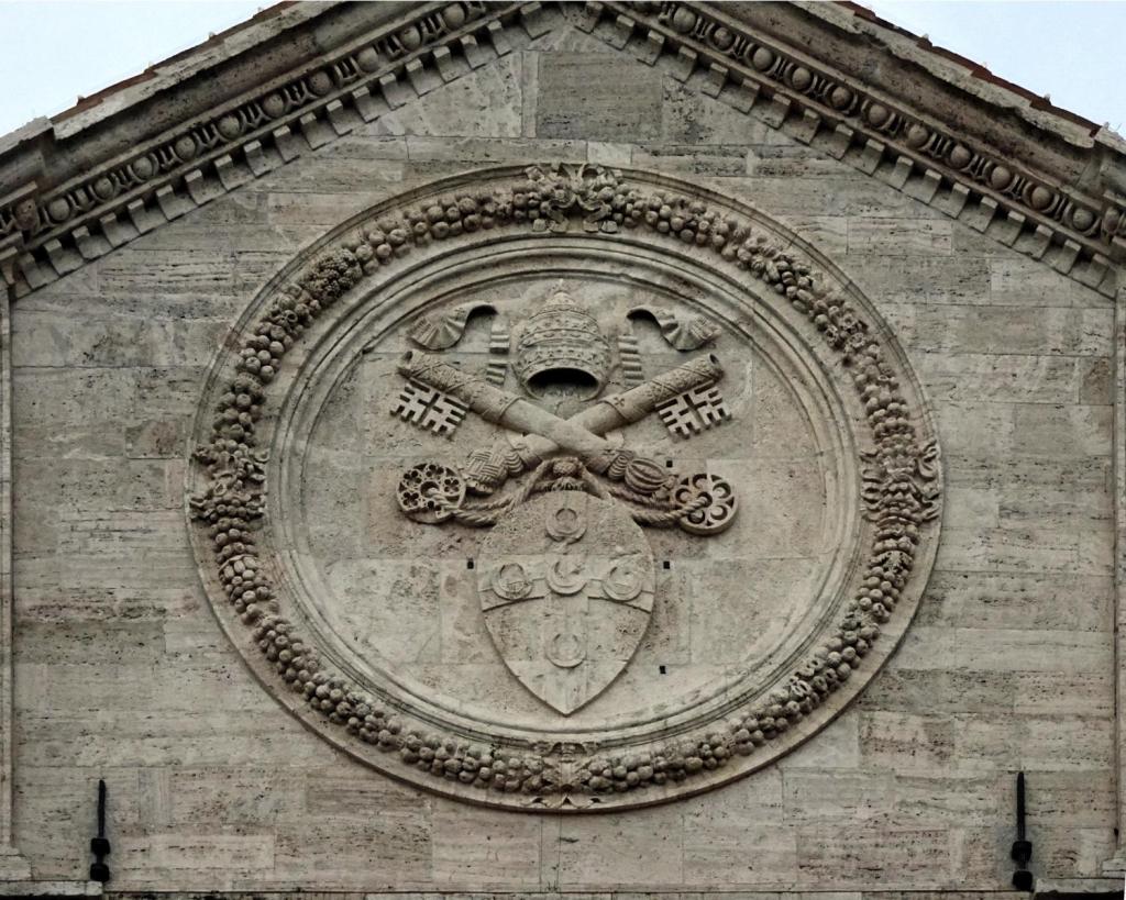 Pienza: Dom Piccolomini-Wappen (2025)