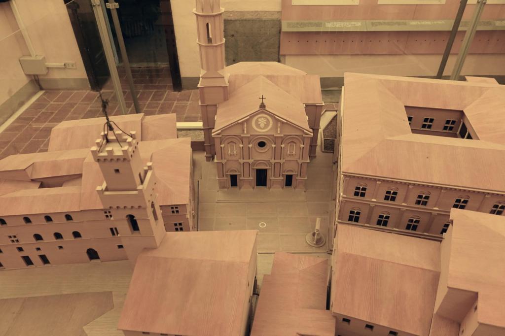 Pienza: Modell des Domplatzes (2025)