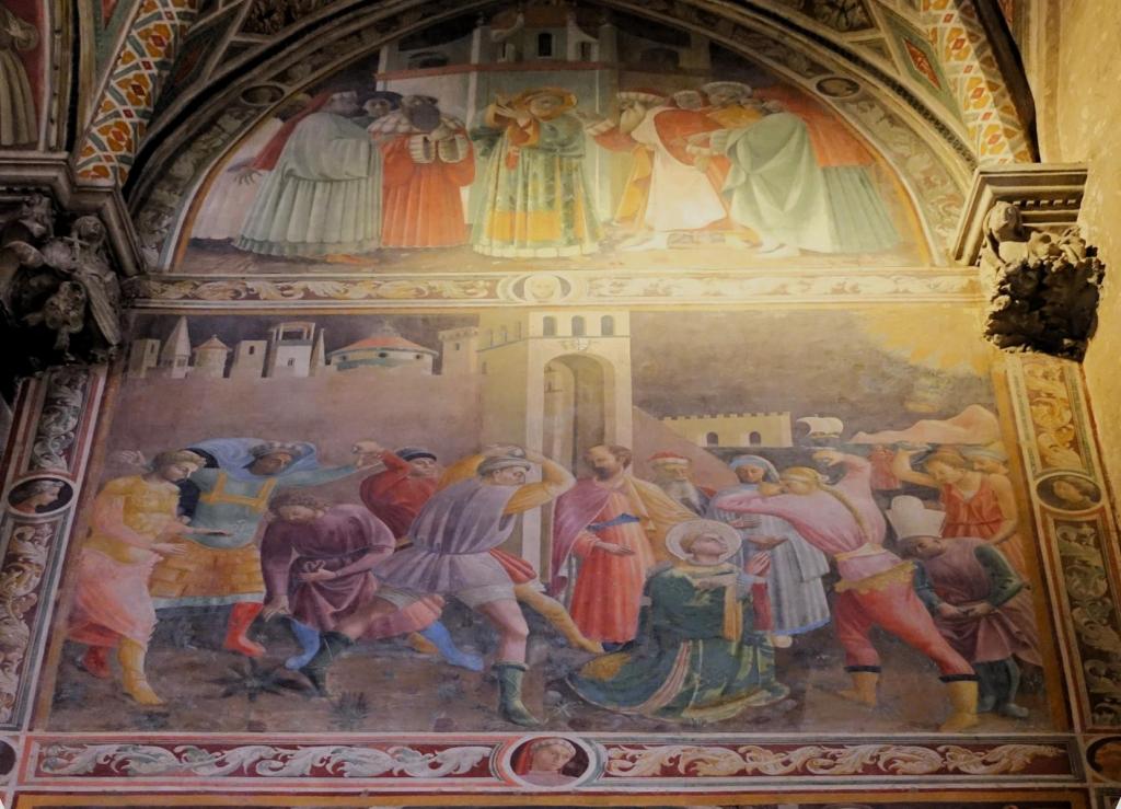 Prato: Dom Mariä Himmelfahrtskapelle [Cappella dell'Assunta] - Steinigung Stephans (2025)