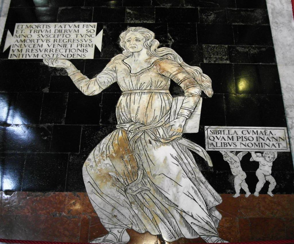 Siena: Dom Boden - Cumaeische Sibylle (2017)