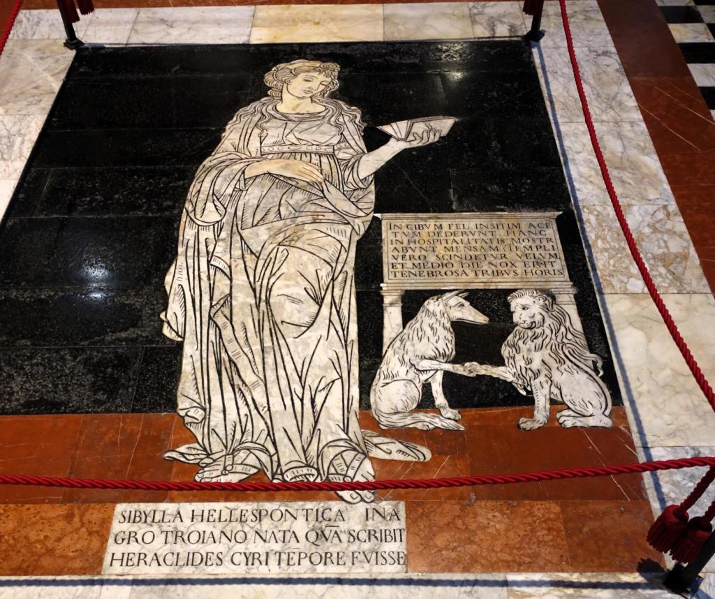 Siena: Dom Boden - Hellespontische Sibylle (2025)