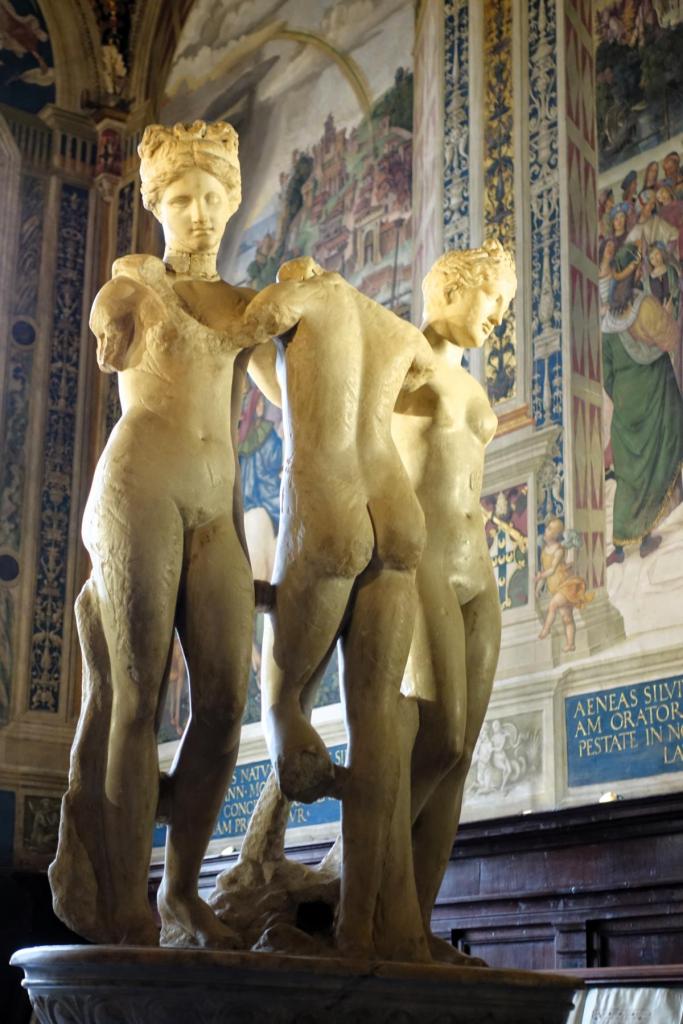 Siena: Dom Piccolomini-Bibliothek "Drei Grazien" [röm. Kopie] (2025)