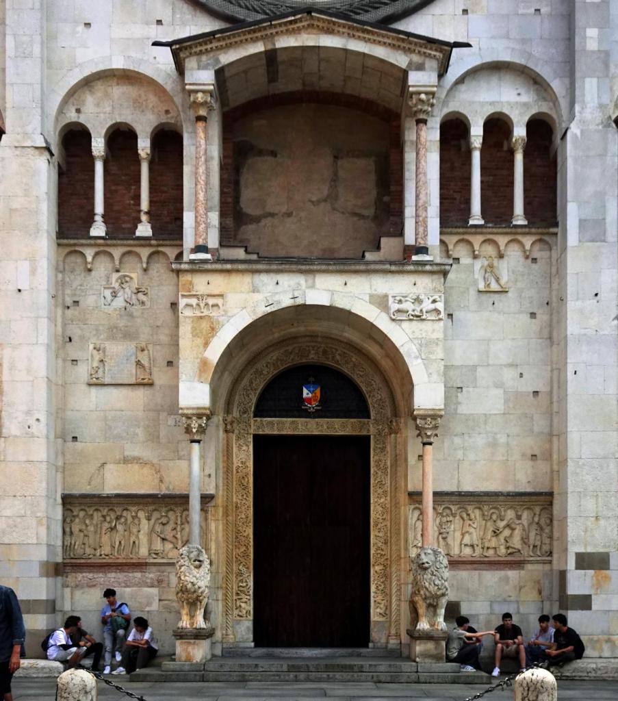 Modena: Dom Westfassade Hauptportal (2025)