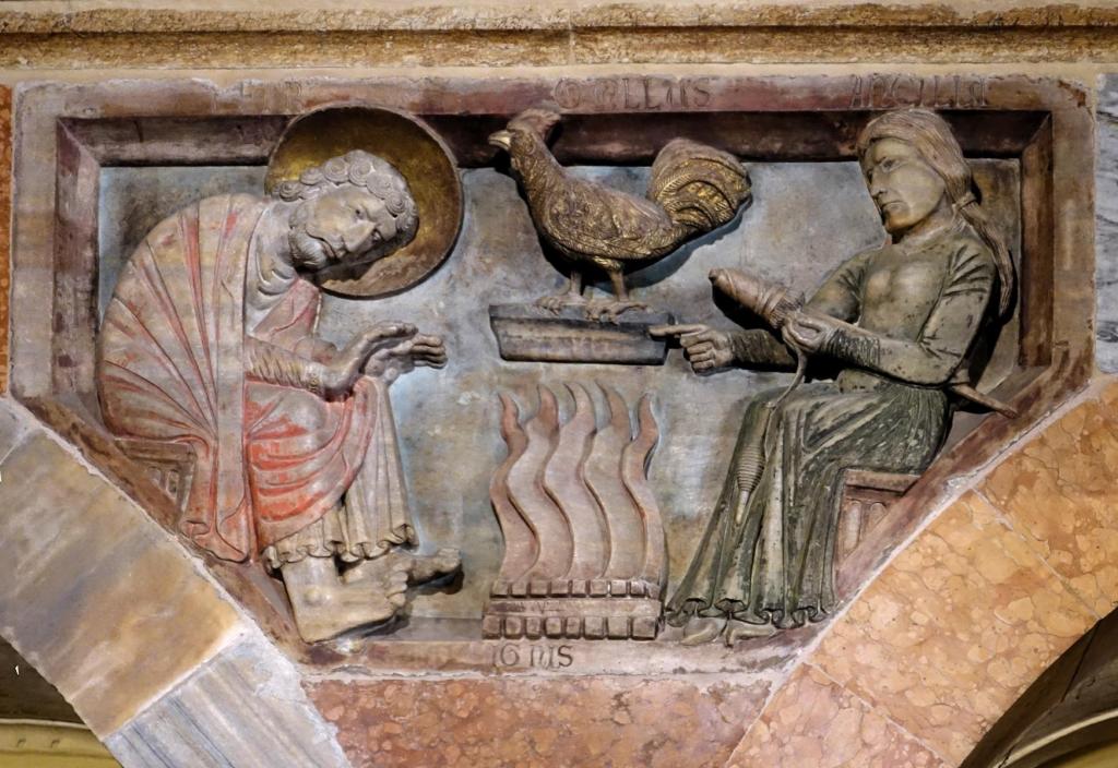 Modena: Dom Relief [Verrat des Petrus] unter der Chorbrüstung (2025)