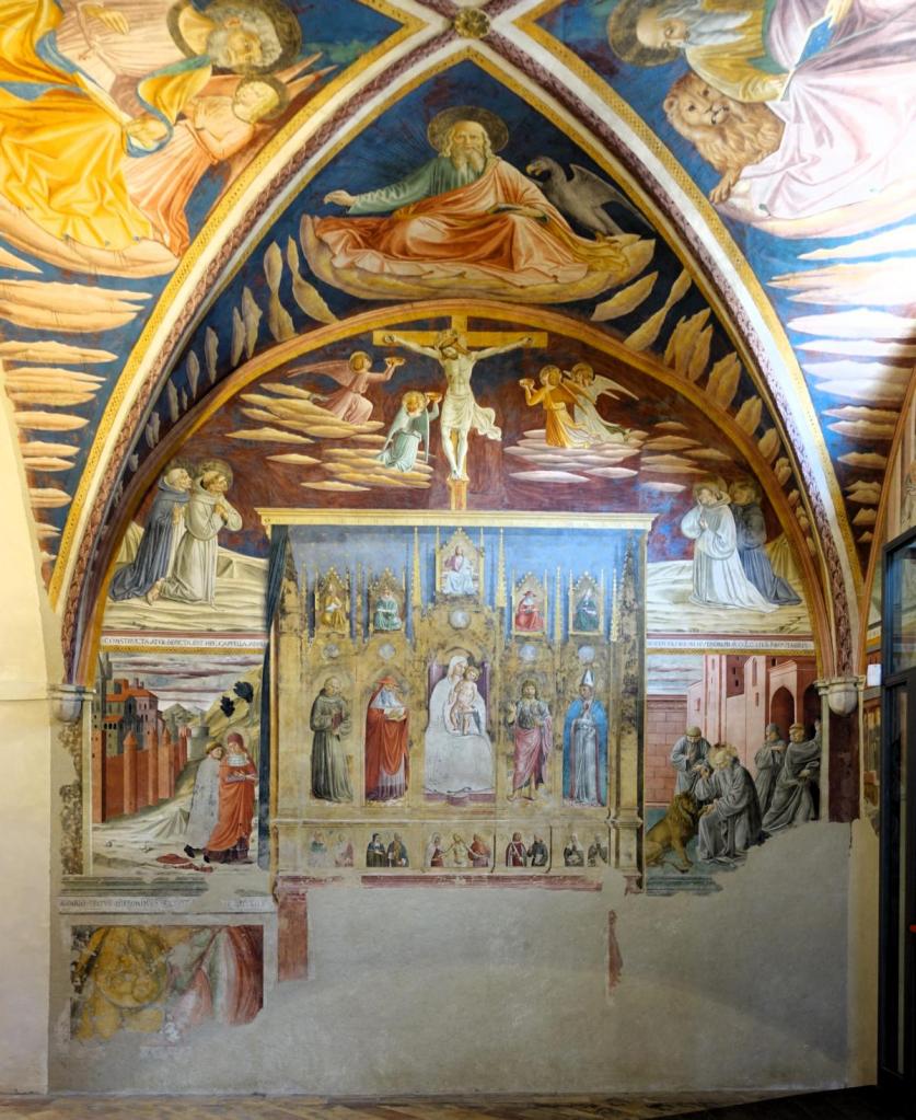 Montefalco: Franziskuskirche Hieronymuskapelle [B. Gozzoli, Geschichte von Hieronymus und Heiligen] (2025)