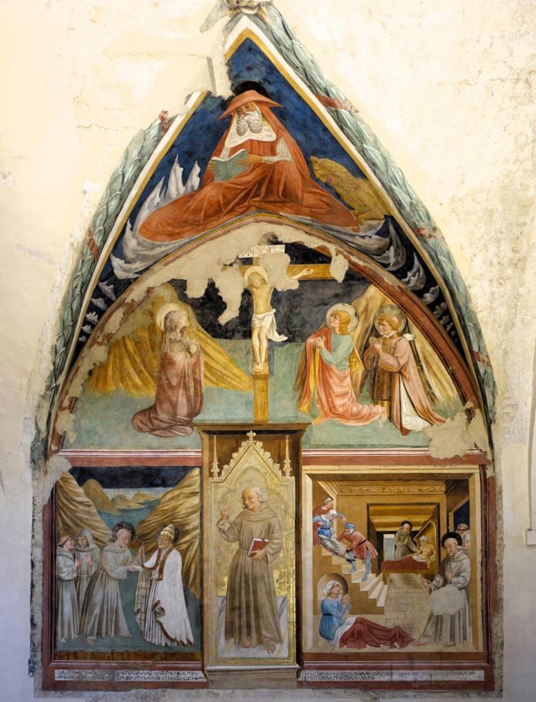 Montefalco: Franziskuskirche Kapelle des Bernhardin von Siena (2025)