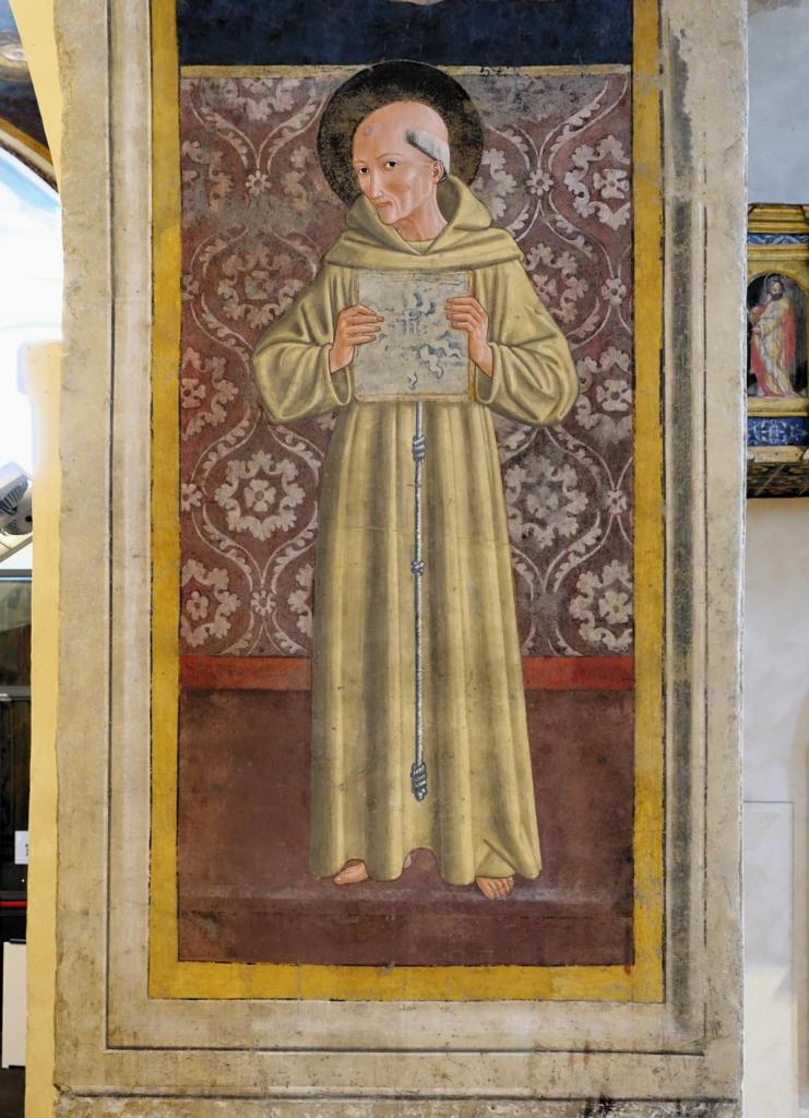 Montefalco: Franziskuskirche Kapelle des Bernhardin von Siena (2025)