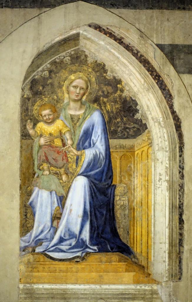 Orvieto: Dom Fresko "Maria mit Kind" von Gentile da Fabriano (2025)
