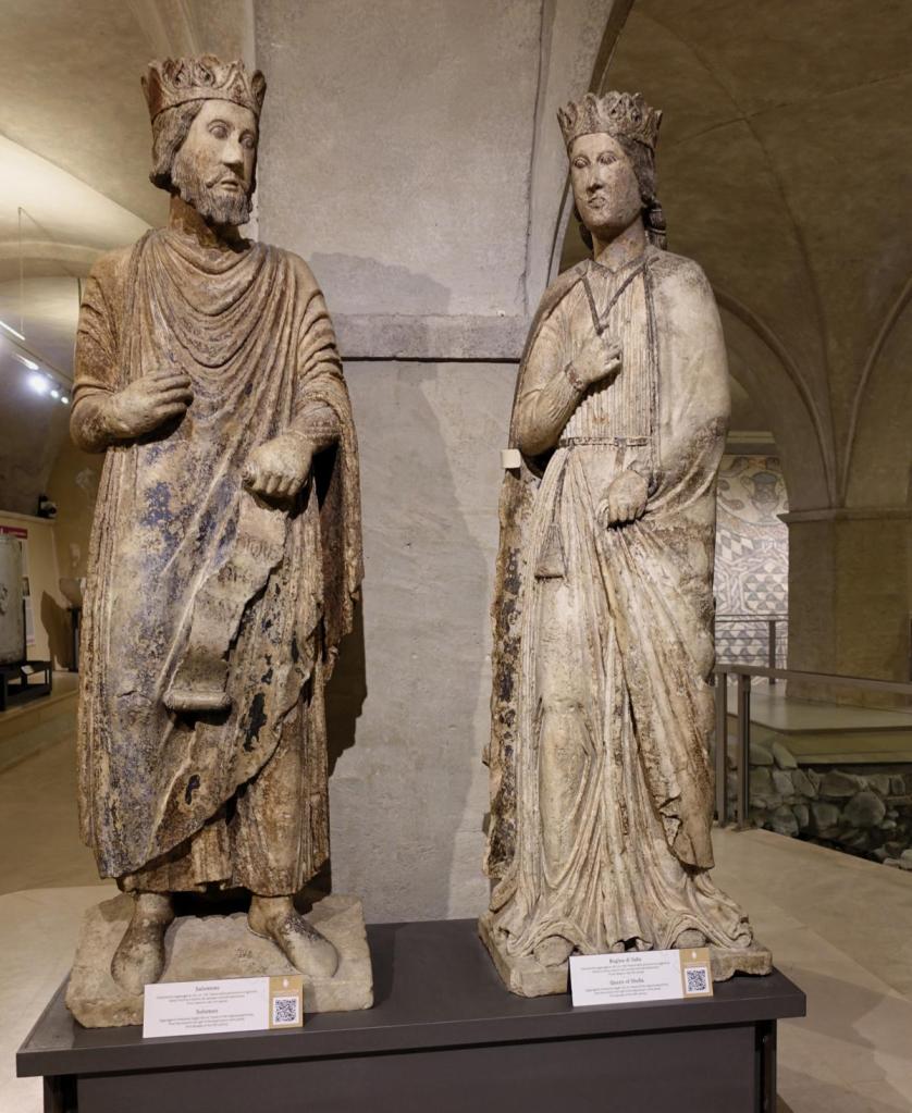 Parma: Salomo und Königin von Saba vom Baptisterium (2025)