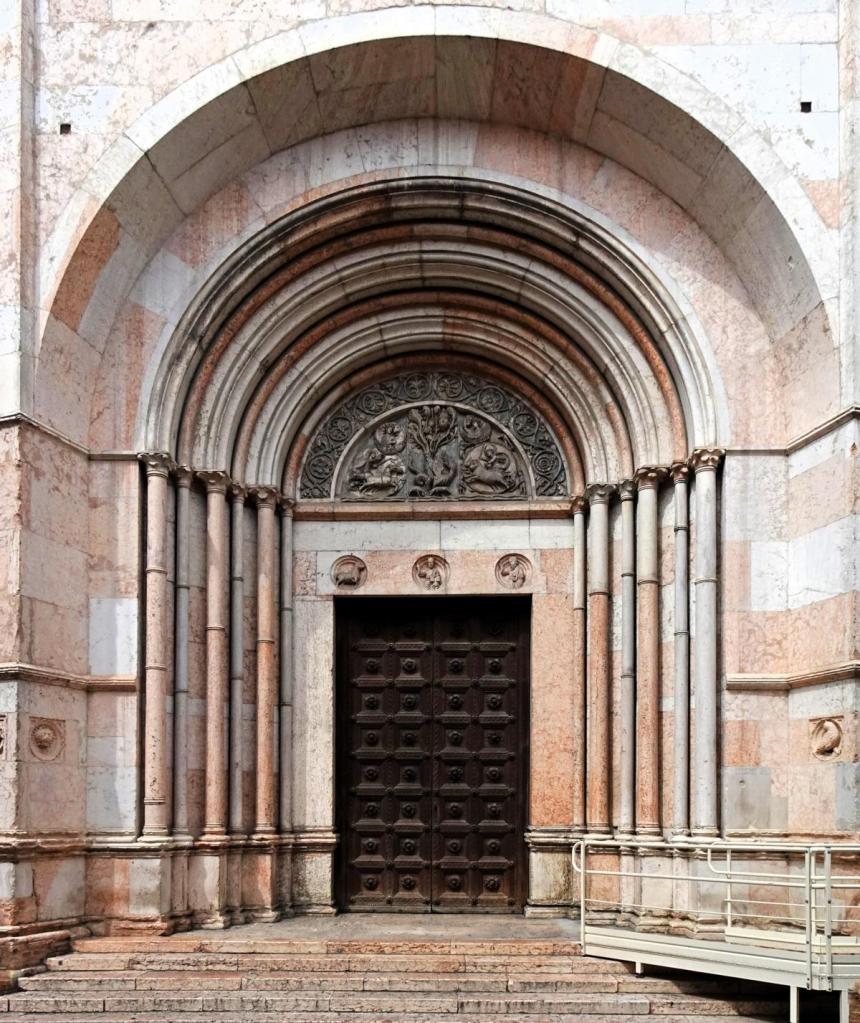 Parma: Baptisterium Südportal (2025)