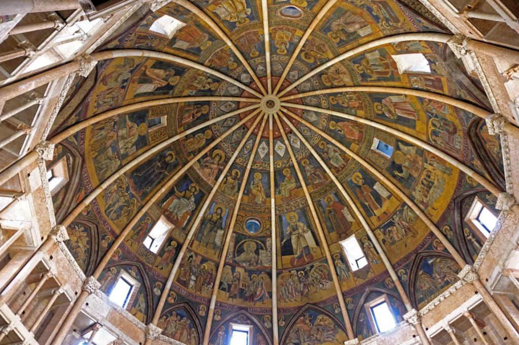 Parma: Baptisterium Kuppel (2025)