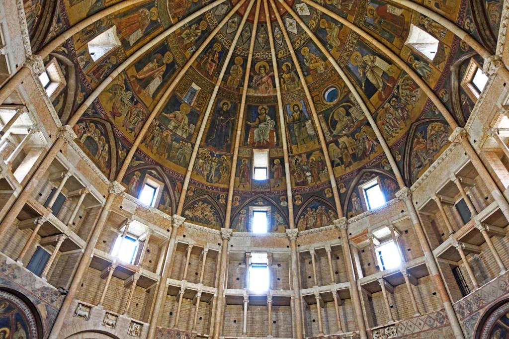 Parma: Baptisterium Kuppel (2025)