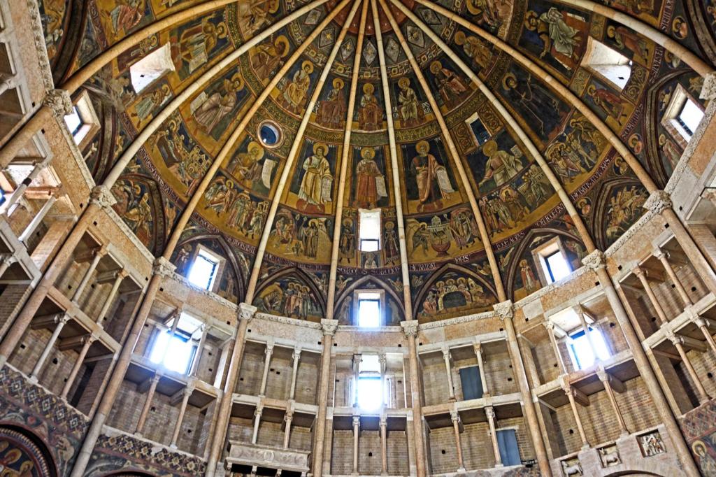 Parma: Baptisterium Kuppel (2025)
