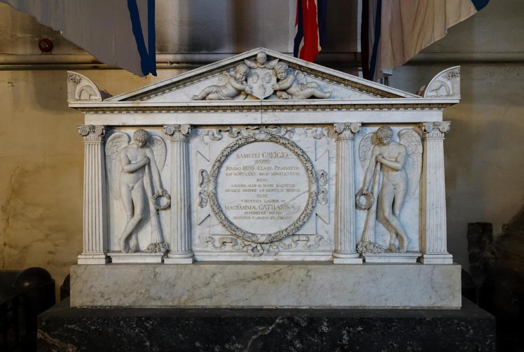 Reval [estn. Tallinn]: Dom Sarkophag von Samuel Greigh (2025)