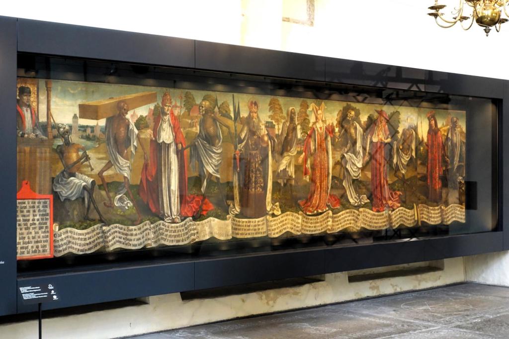 Reval [estn. Tallinn]: Nikolaikirche Totentanz von Bernt Notke [Fragment] (2025)