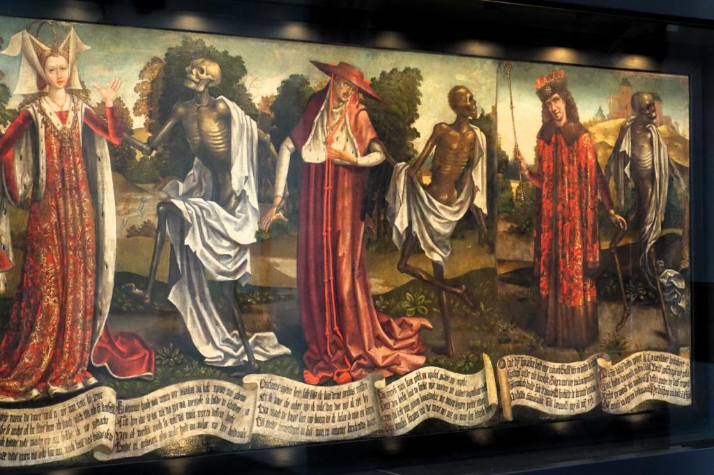 Reval [estn. Tallinn]: Nikolaikirche Totentanz von Bernt Notke (2025)