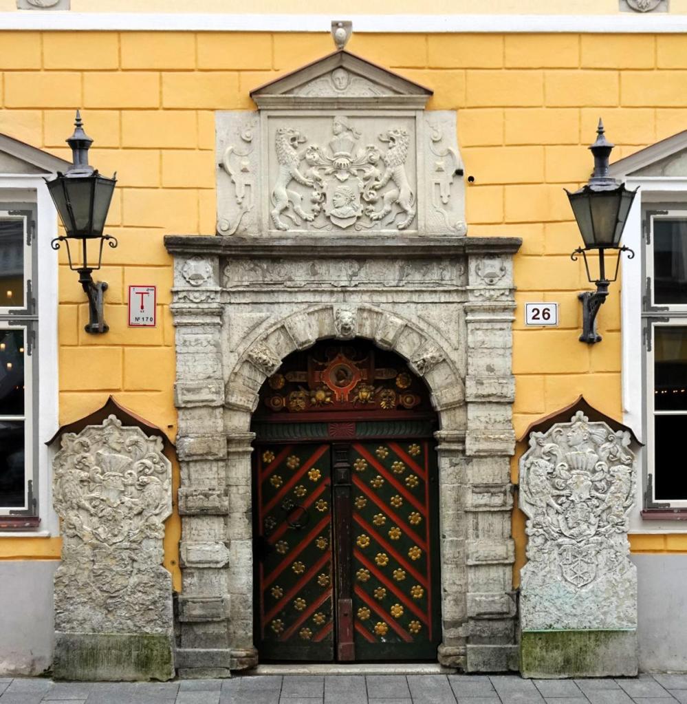 Reval [estn. Tallinn]: Schwarzhäupterhaus Portal (2025)