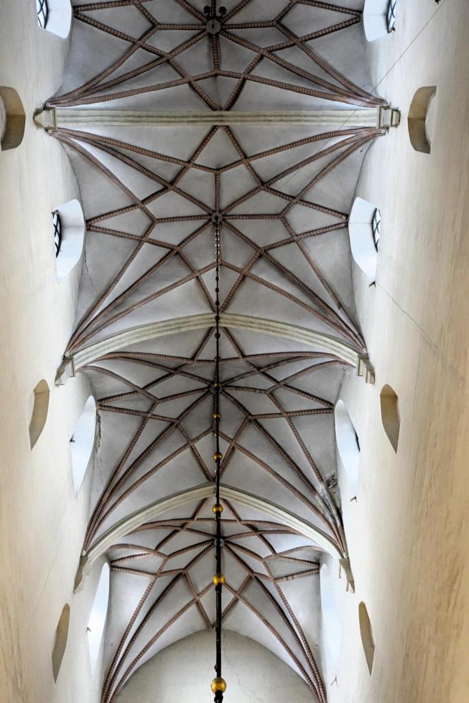 Reval [estn. Tallinn]: Olaikirche Gewölbe (2025)