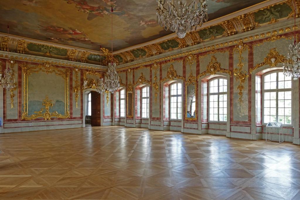 Ruhenthal [lett. Rundāle]: Schloss Goldener Saal (2025)
