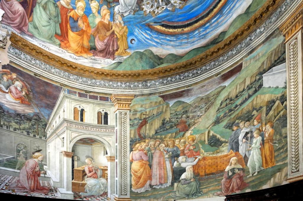 Spoleto: Dom Apsis - Szenen des Marienlebens von Filippo Lippi (2025)