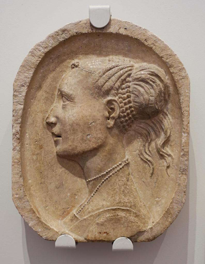 Urbino: Herzogspalast Profil der Herzogin Battista Sforza [Ehefrau von Federico da Montefeltro] (2025)