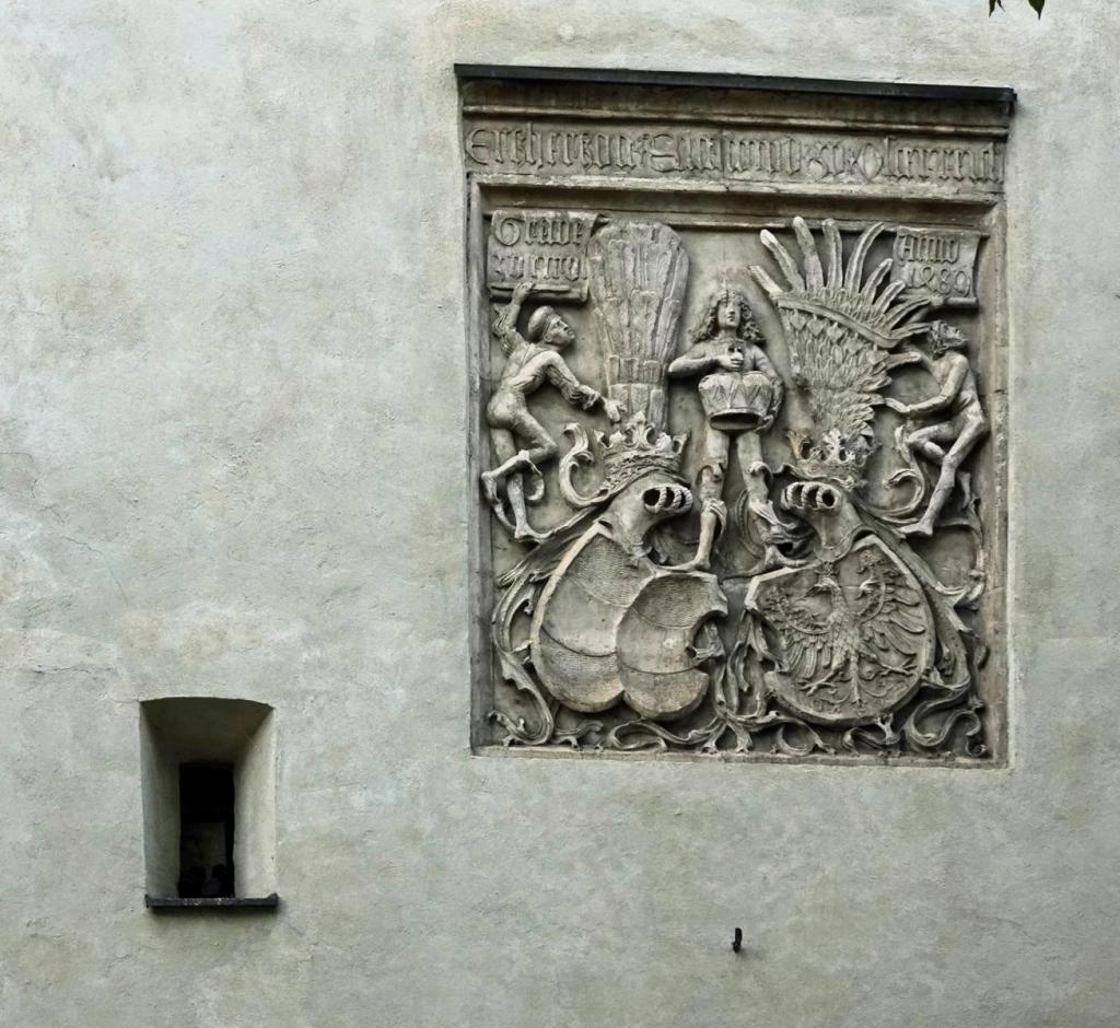 Hall: Burg Hasegg Wappen am Münzertor (2025)