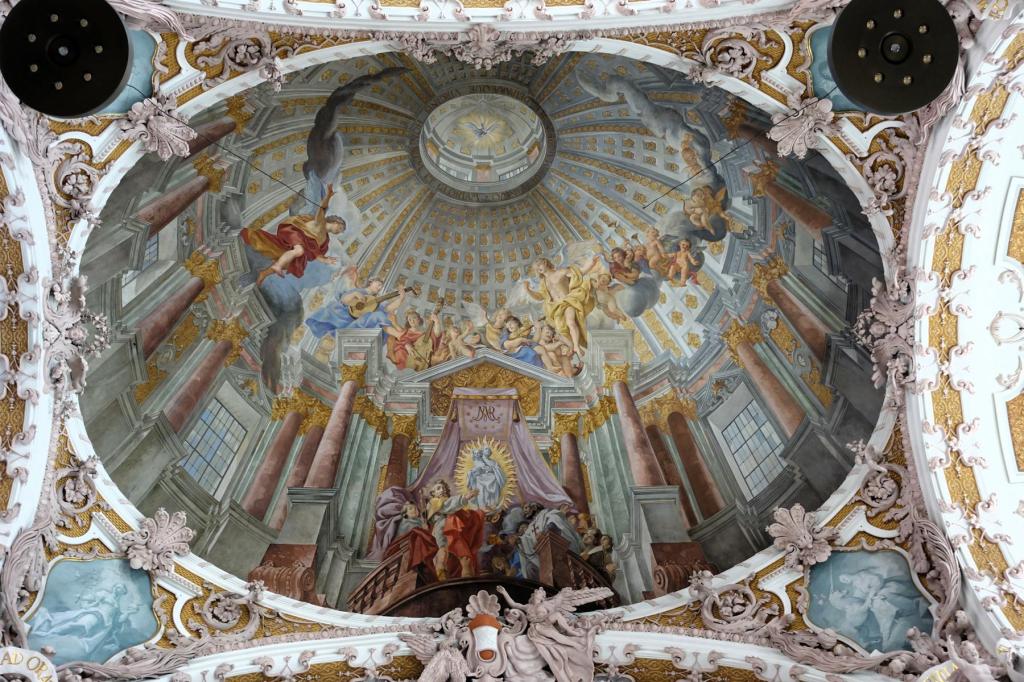Innsbruck: Stadtpfarrkirche [heute Dom] Gewölbe (2025)