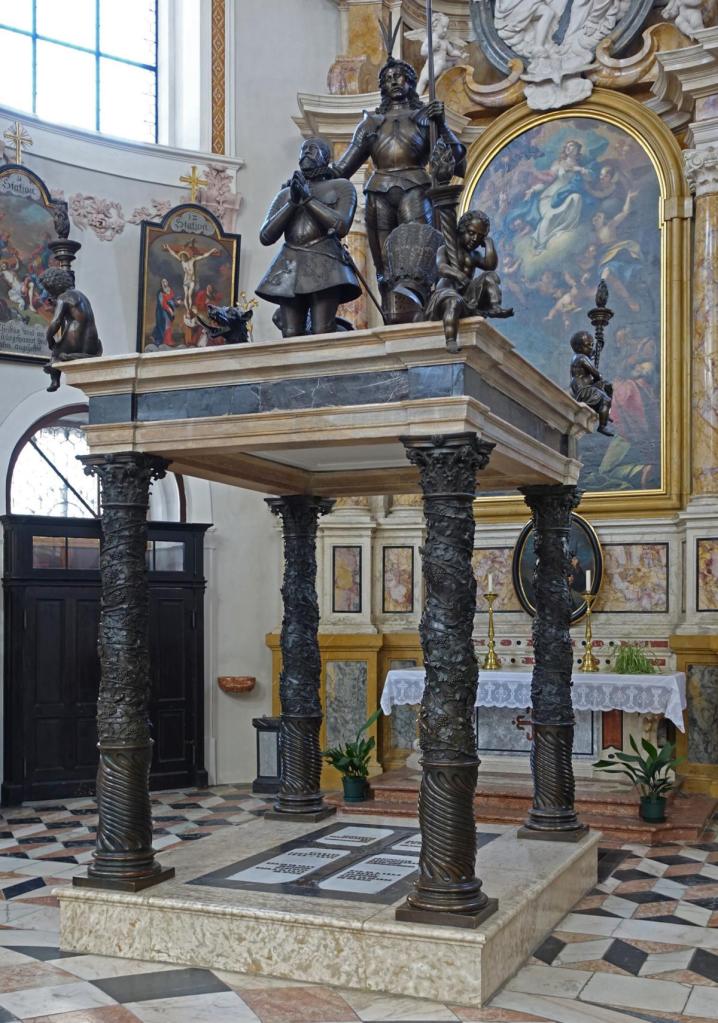 Innsbruck: Stadtpfarrkirche [heute Dom] Grabmal von Erzherzog Maximilian dem Deutschmeister (2025)