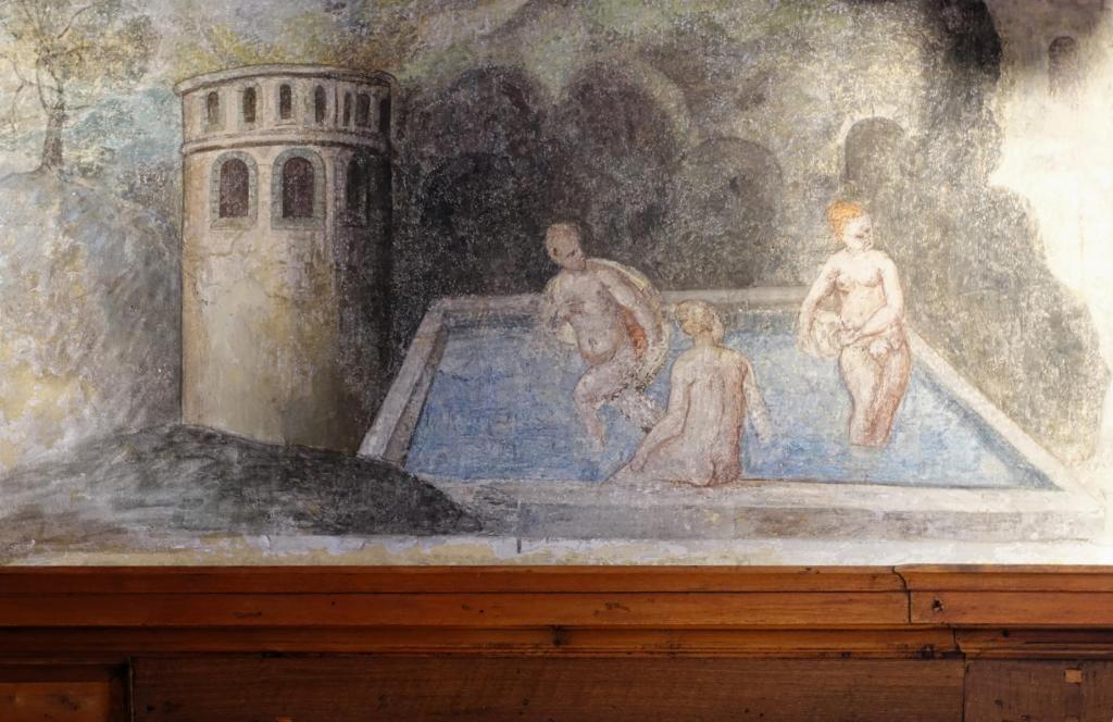 Schloss Ambras: Hochschloss Ankleidekammer vor dem Bad der Philippine Welser (2025)