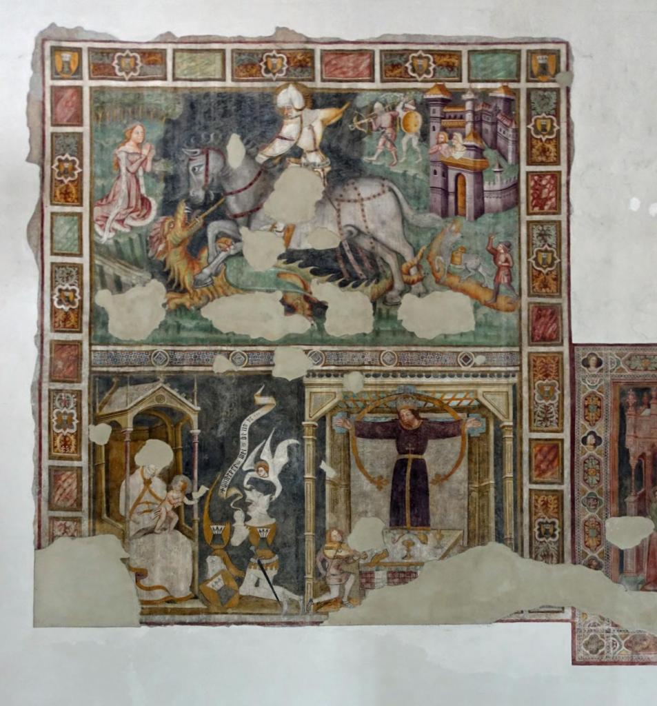 Bozen: Dominikanerkirche rechte Langhauswand (2025)