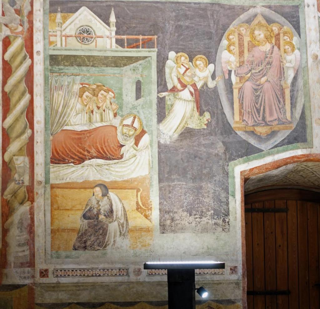 Bozen: Dominikanerkirche Johanneskapelle Ostwand (2025)