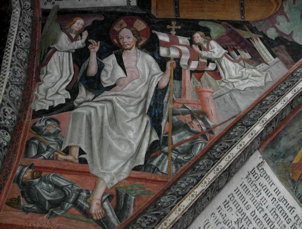 Brixen: Dom Kreuzgang - 5. Arkade [Auferstehung] (2017)