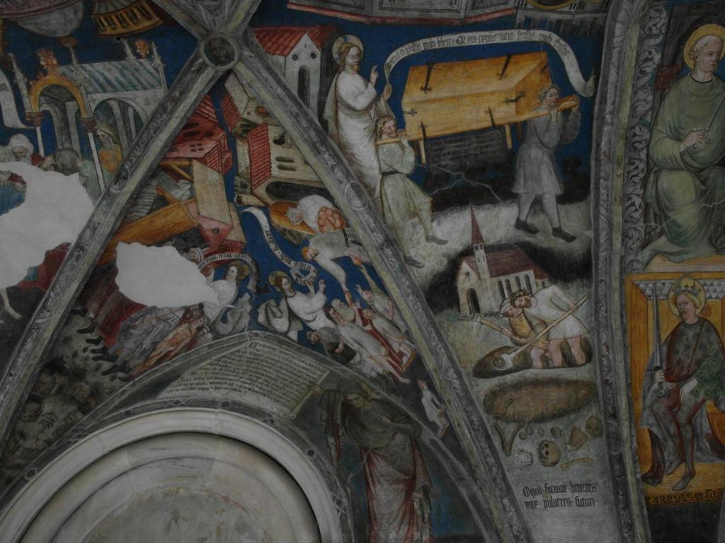 Brixen: Dom Kreuzgang - 11. Arkade [Werke der Barmherzigkeit] (2017)