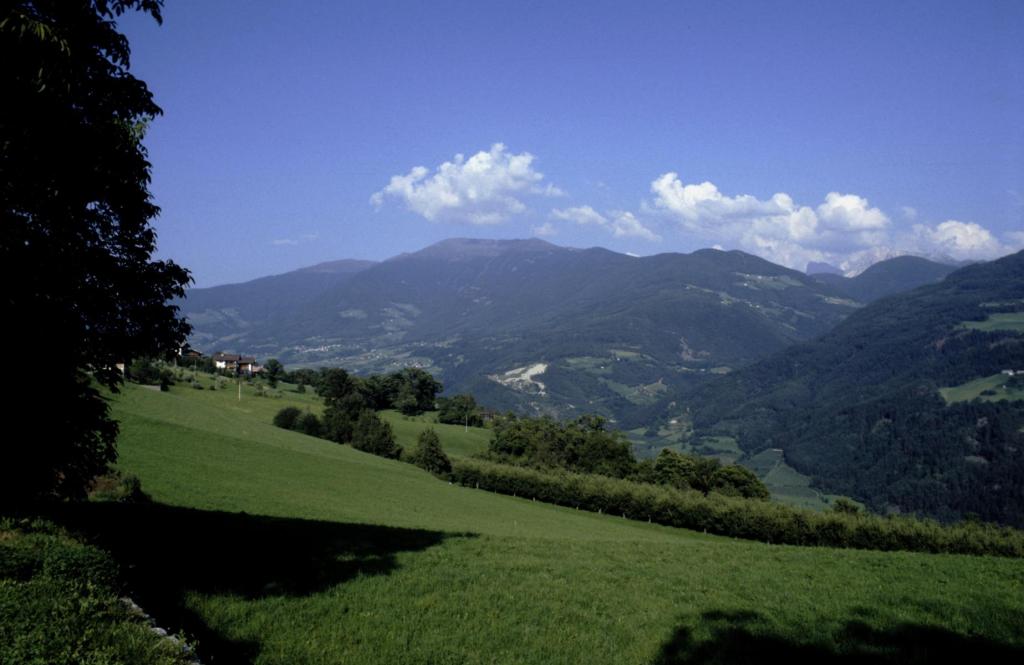 Blick von Feldthurns über das Eisacktal auf Plose (1988)
