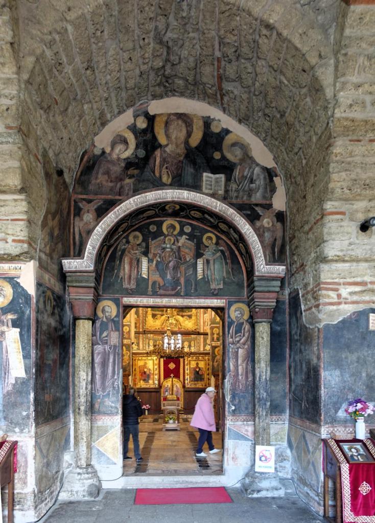 Gračanica: Klosterkirche Exonarthex Kirchenportal (2025)