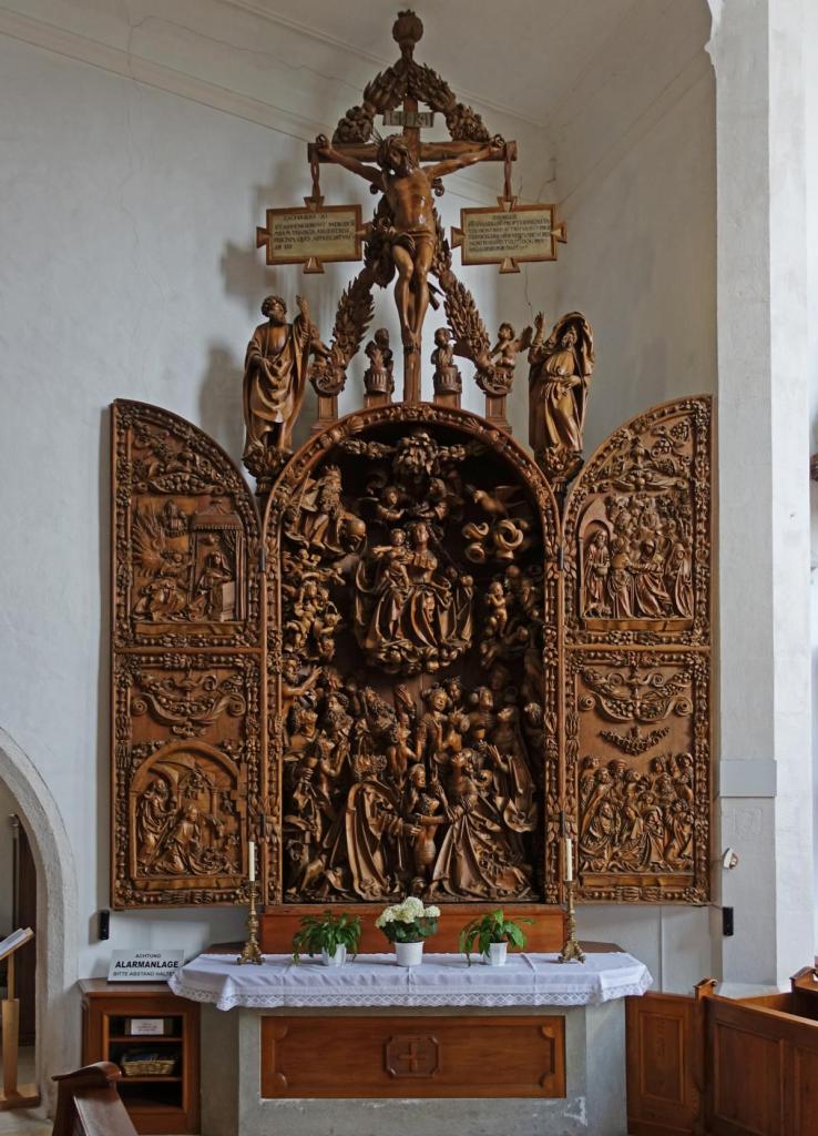 Mauer: Pfarrkirche Schnitzaltar (2024)