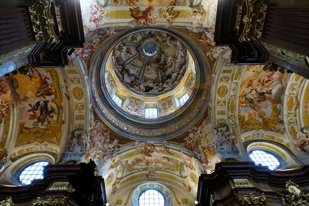 Melk: Stiftskirche Gewölbe (2024)
