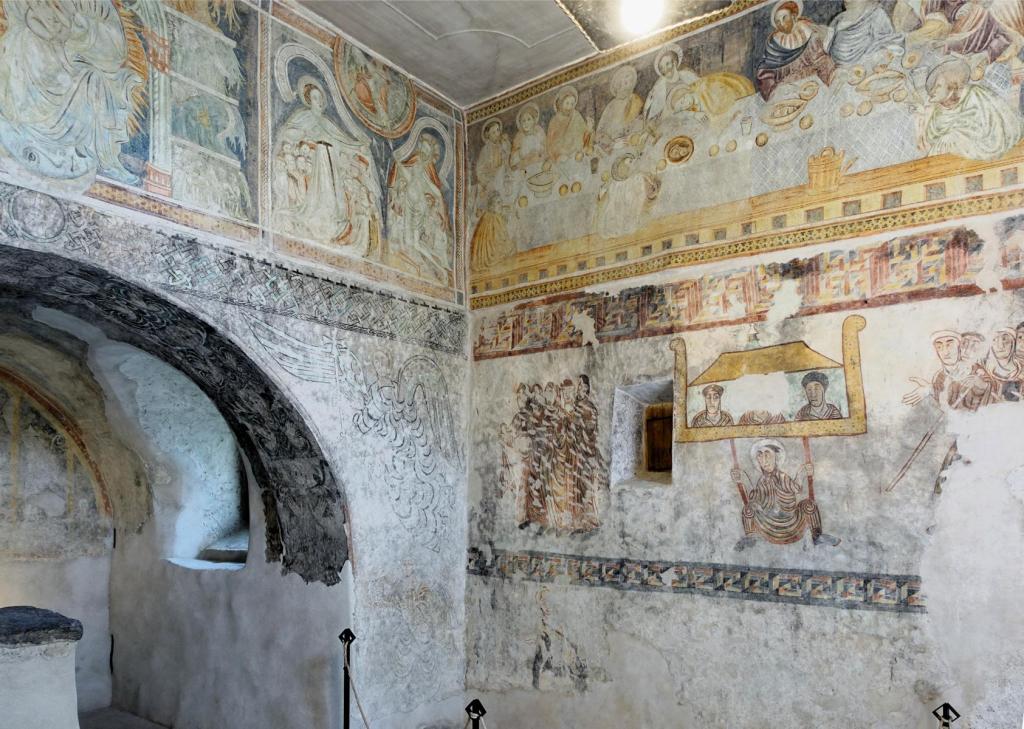 Naturns: Prokuluskirche Ostwand und Südwand (2025)