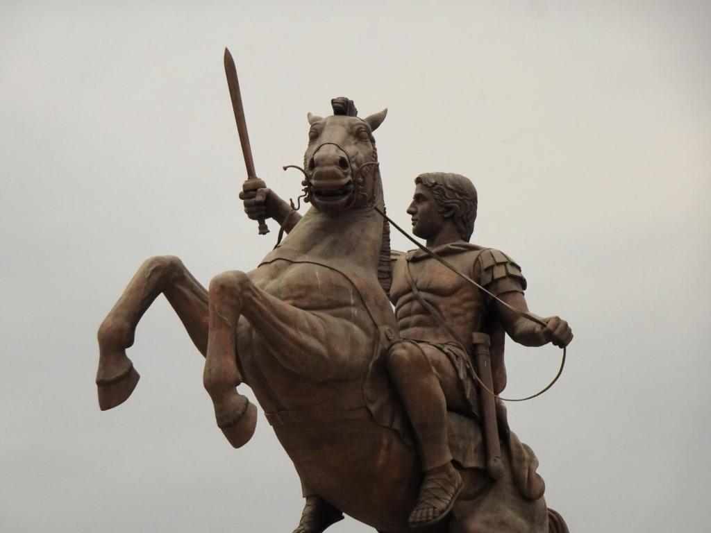 Skopje: Denkmal Alexanders des Großen (2025)