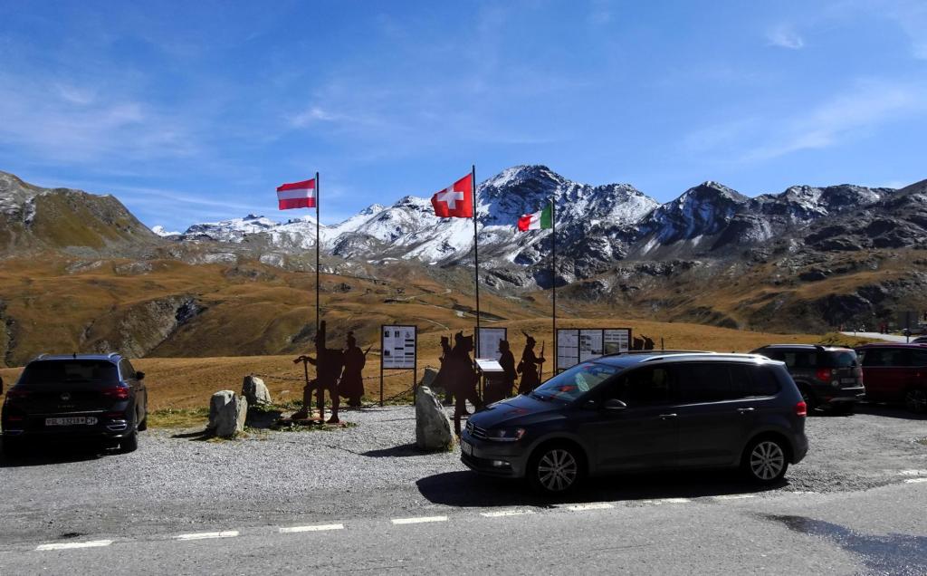 Stilfserjoch: Staatsgrenze Italien - Schweiz an der Westrampe (2025)