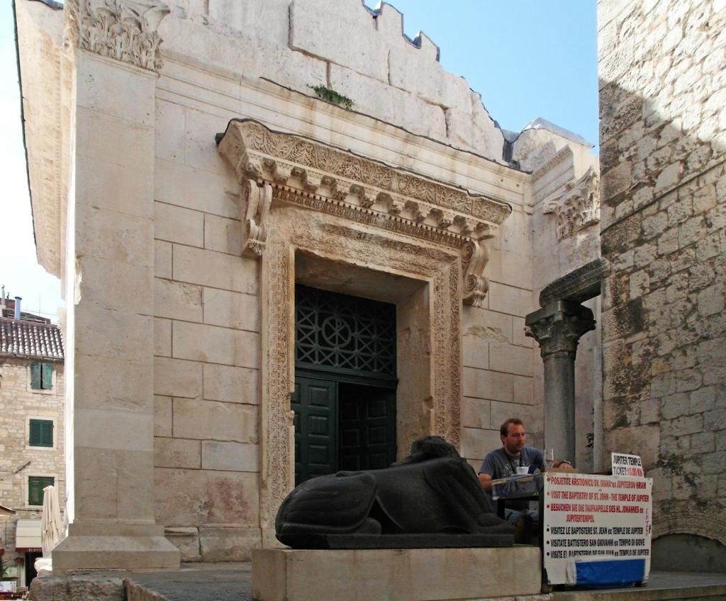 Split: Diokletianspalast Jupitertempel (2016)