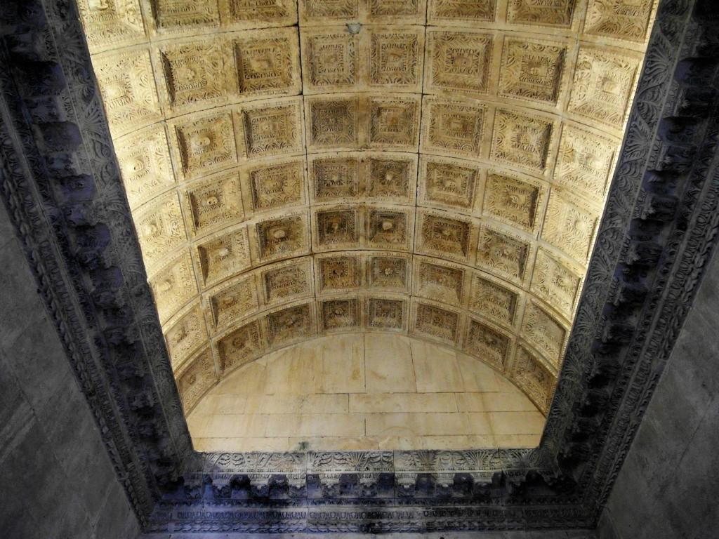 Split: Diokletianspalast Jupitertempel [später Baptisterium] Gewölbe (2016)