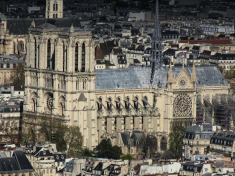 Paris: Notre Dame [Blick vom Montparnasse-Turm] (2026)