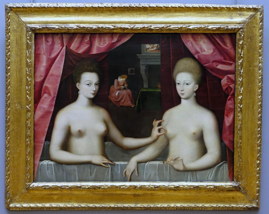 Paris: Louvre - Schule von Fontainebleau, Gabrielle d'Estrées und eine ihrer Schwestern (2026)
