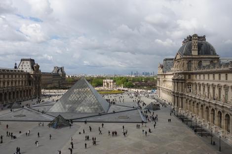Paris: Blick aus dem Louvre nach Westen (2026)