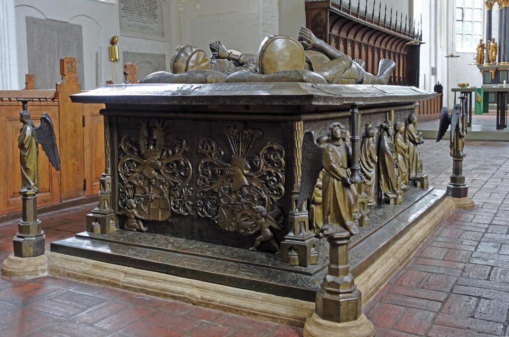 Bordesholm: Klosterkirche Bronzetumba von Friedrich von Gottorf und Anna von Brandenburg [1514] (2024)