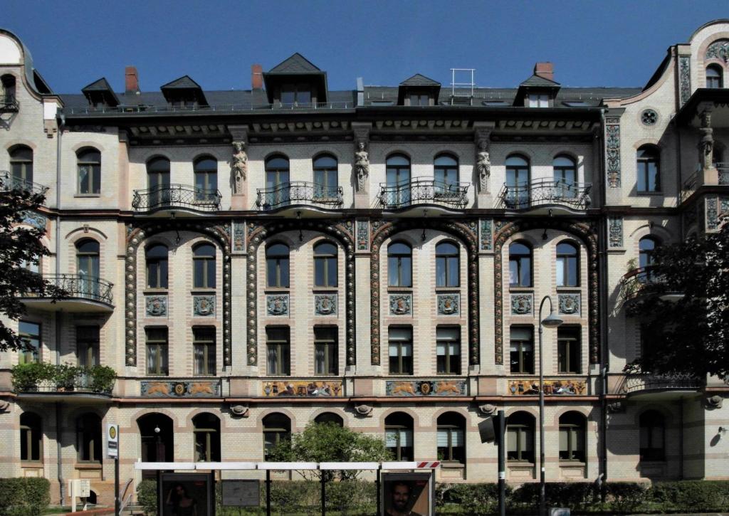 Chemnitz: Majolikahaus Barbarossastraße [Chemnitz-Kaßberg] (2020)